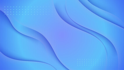 Fototapeta premium gradient shape blue colorful abstract geometri design background