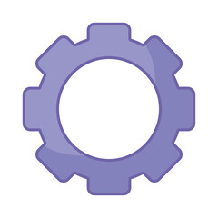 purple gear icon