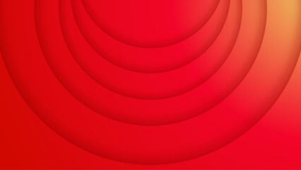 dynamic papercut style red colorful abstract geometri design background