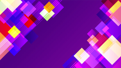 dynamic shape purple colorful abstract geometri design background