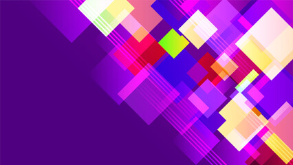 dynamic shape purple colorful abstract geometri design background