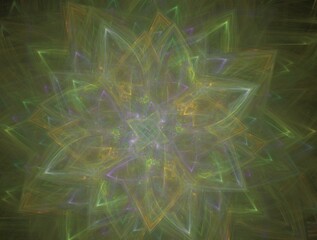 Imaginatory fractal abstract background Image