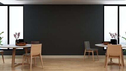 office pantry area 3d render interior design