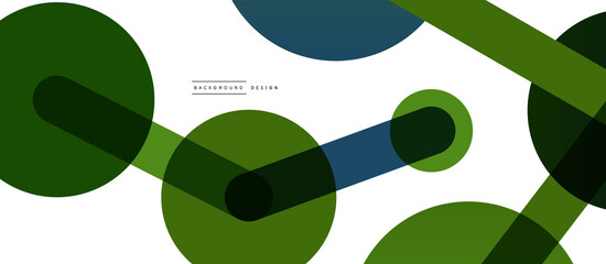 Abstract background. Round dots connected by lines. Trendy techno business template for wallpaper, banner, background or landing