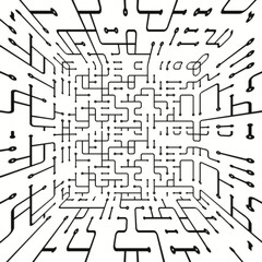 circuit board background