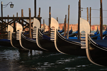 Gondeln in Venedig