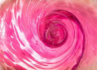 Pink abstract glass textures, pattern, background with circle, wallpaper