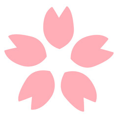 春　桜　手描き　花　イラスト　花びら　手書き　挿絵　植物　自然　オーガニック　ナチュラル　挿絵　合格
