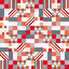Fototapeta premium Modern geometric elements design and new geometrical cover and cool vintage wallpaper. geometrical style and Abstract shapes compositions used in emplates.