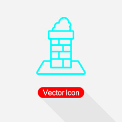 Chimney Icon Vector Illustration Eps10