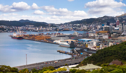 Wellington Harbour New Zealand