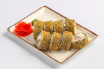 Japanese tempura rill with fish