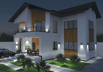 3D Exterior House Design