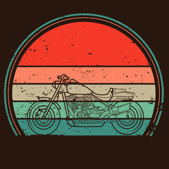 vintage motorcycle design motorcycle skull vector motorbike poster skull retro and grunge custom scooter piston plug of bike Template for poster, banner, print for t-shirt,pin,logo, clip art,sticker