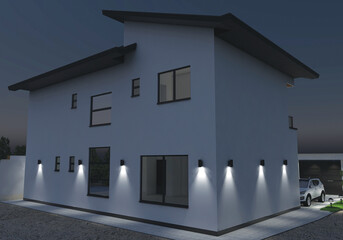 3D Exterior House Design