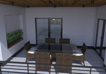 3D Exterior House Design