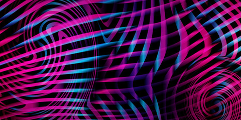 Retro pattern background, trending cyberpunk background, 80s party background, lines pattern, gradient colorful texture, abstract Colorful techno backdrop, Futuristic gradient. cyberpunk style vector