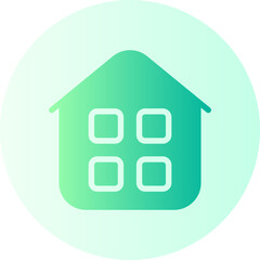 home gradient icon