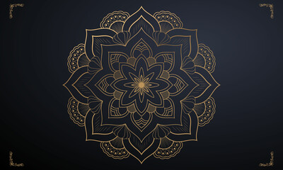 Luxury mandala design (free download)