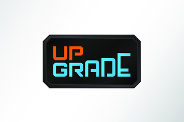 upgrade logo template