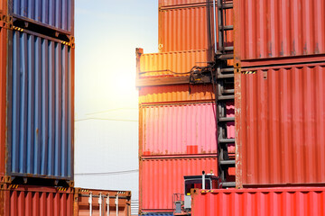 container pile container forklift Industry and transportation perspectives