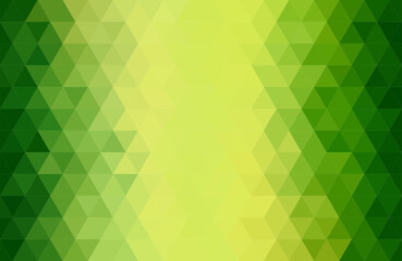 Abstract texture geometry triangle green pattern background.vector
