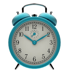 alarm clock isolated 3d illustration