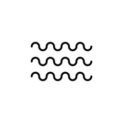 Waterdrop, Water, Droplet, Liquid Solid Icon Vector Illustration Logo Template. Suitable For Many Purposes.