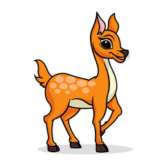 Cartoon Deer Vector illustration