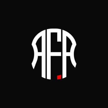 AFA letter logo creative design. AFA unique design