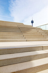 Treppe im Medienhafen Düsseldorf