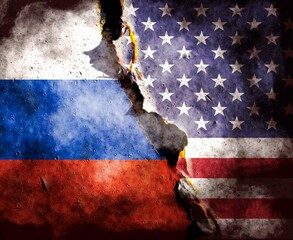 It combines the flags of Russia and the United States , tells the concept of communication and...