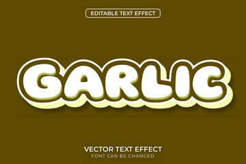 Garlic Text Effect
