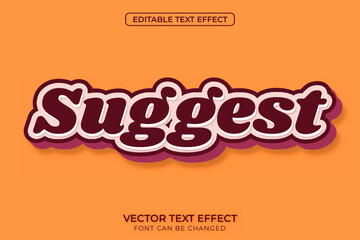 Suggest Text Effect
