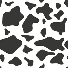 Seamless pattern black and white