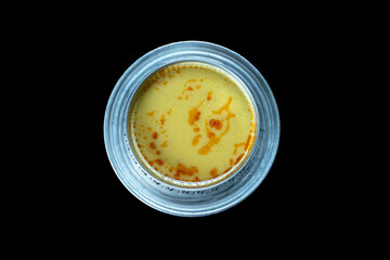 Red lentil soup . Traditional middle eastern food. Traditional middle eastern, turkish , ramadan cuisine. Vegan food. Ezogelin soup
