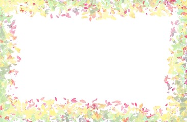 Obraz na płótnie Canvas frame with flowers