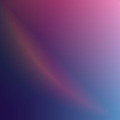 Blue-red gradient on abstract shapes for design.3d.