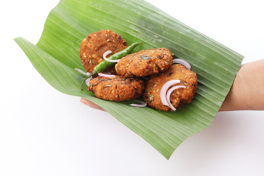 Vada or vadai made from pulses, Indian snack