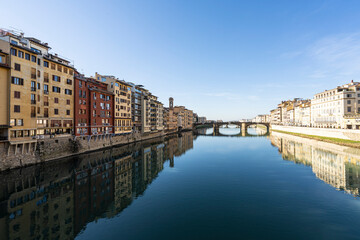 Obraz premium Ponte Vecchio in Florence, Italy