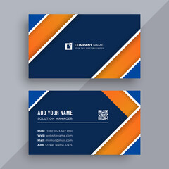 Creative business card design template
