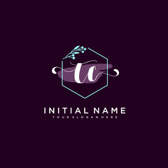 TC Beautiful handwriting logo or wedding monograms collection