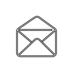 Envelope icon vector. Mail illustration sign. Letter symbol. Post logo.

