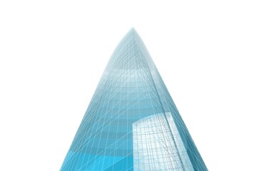 Obraz na płótnie Canvas modern glass skyscraper