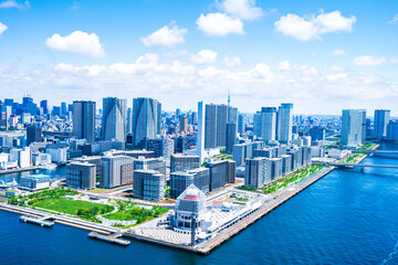 選手村・空撮写真