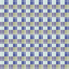 Checkered pattern in black, blue, brown for autumn-winter. Seamless textured simple pattern in a dark cage for a scarf, flannel shirt, blanket, plaid and other modern fashionable textile prints.