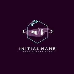 WS Beautiful handwriting logo or wedding monograms collection