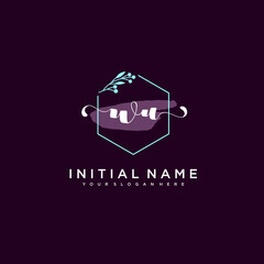 WU Beautiful handwriting logo or wedding monograms collection