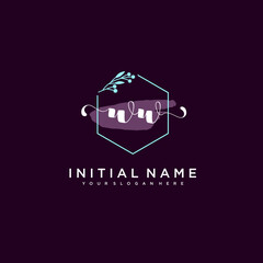 WW Beautiful handwriting logo or wedding monograms collection
