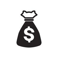 Money bag icon 